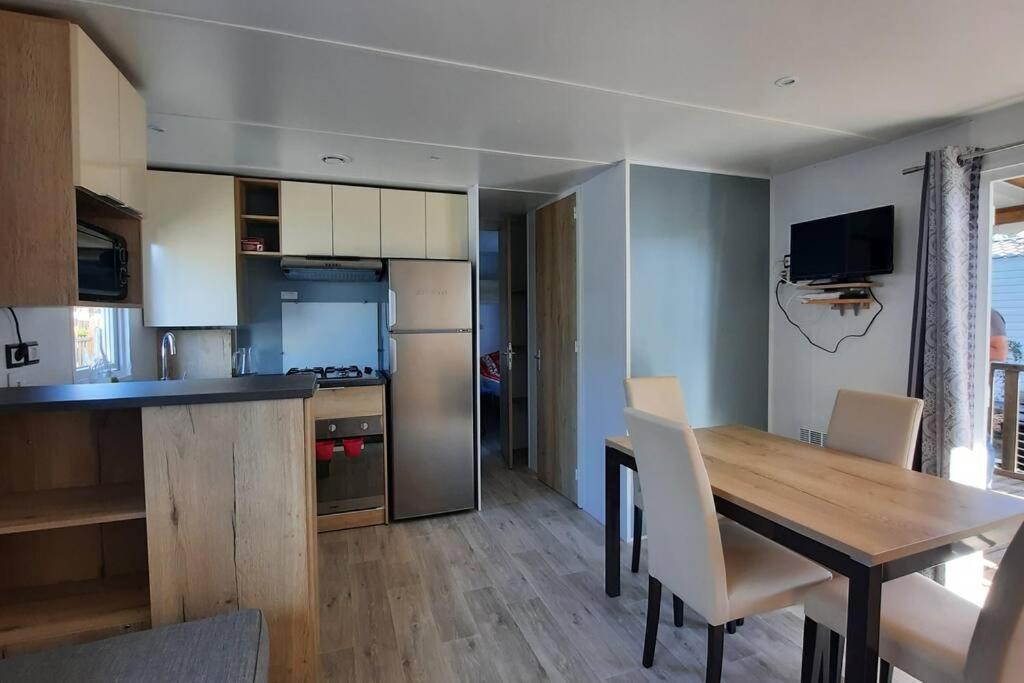 Mobil-Home Loic Camping Les Dunes De Contis Saint-Julien-en-Born Exteriör bild