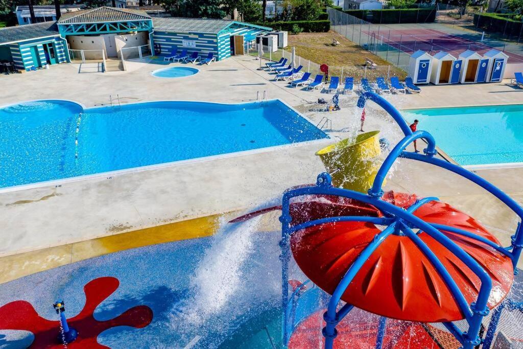 Mobil-Home Loic Camping Les Dunes De Contis Saint-Julien-en-Born Exteriör bild